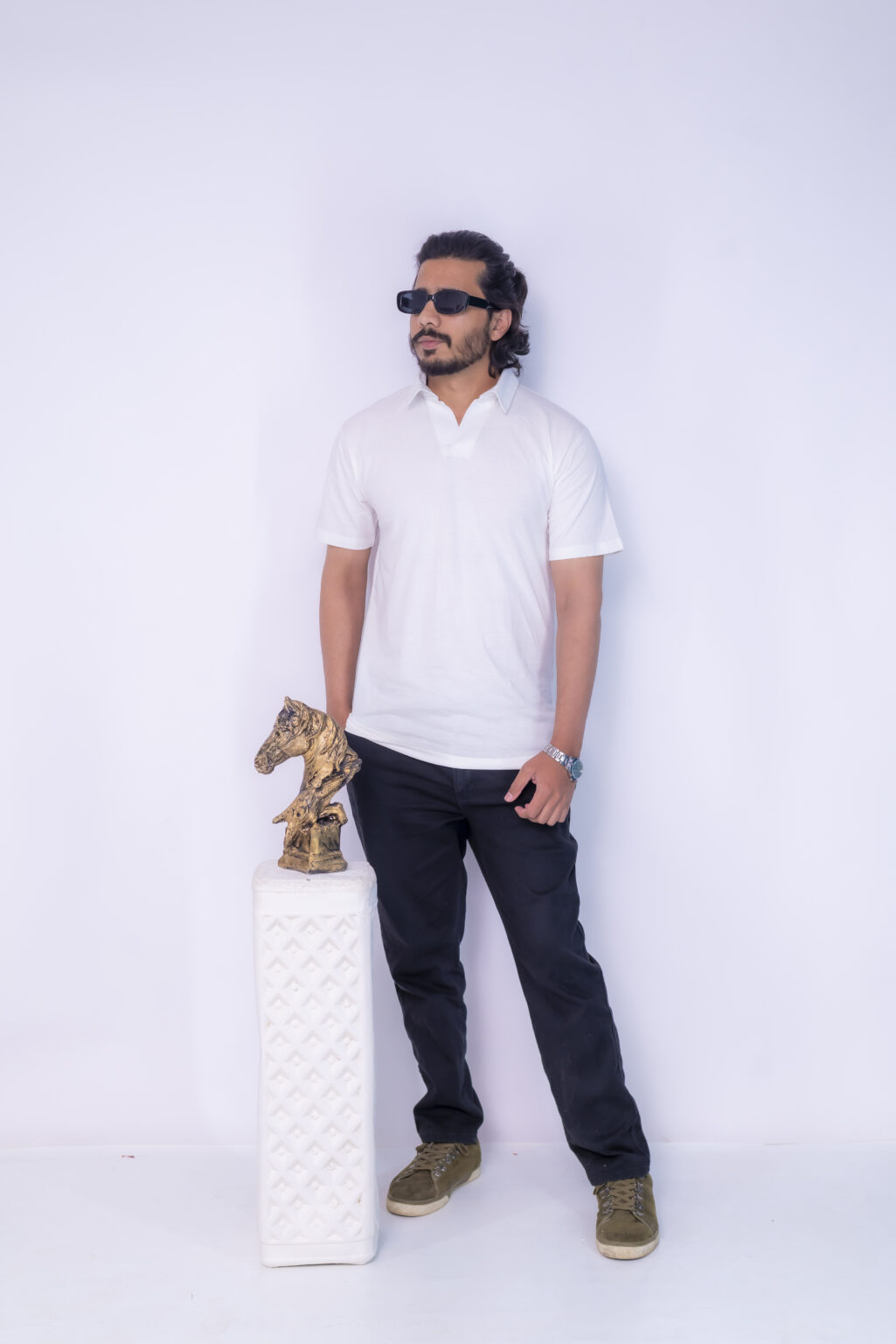 Chahatein Pack of 2 – Polo Shirts | Black & Cream