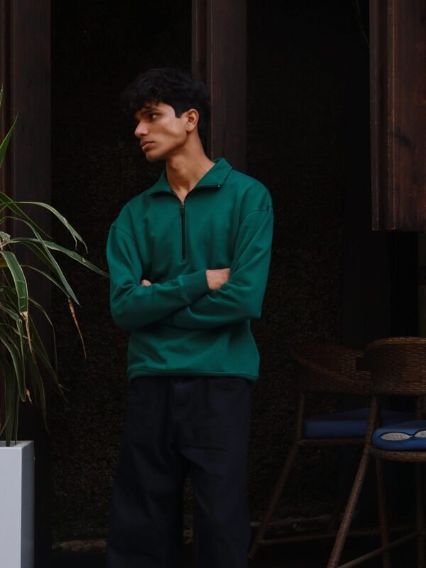 Classic Olive Green Sweatshirt