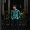 Chahatein Quarter Zip Sweatshirt – Olive Green | 320 GSM Cotton Fleece
