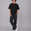 Black Drop Shoulder Shirt