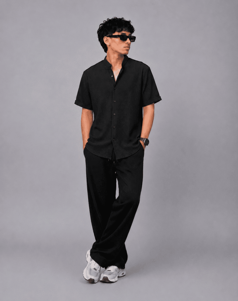 Button-Up Ribbed Knit