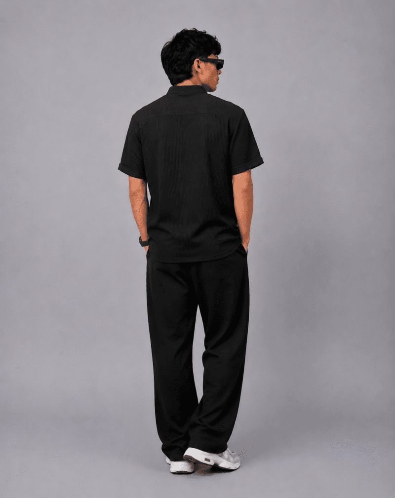 Button-Up Ribbed Knit