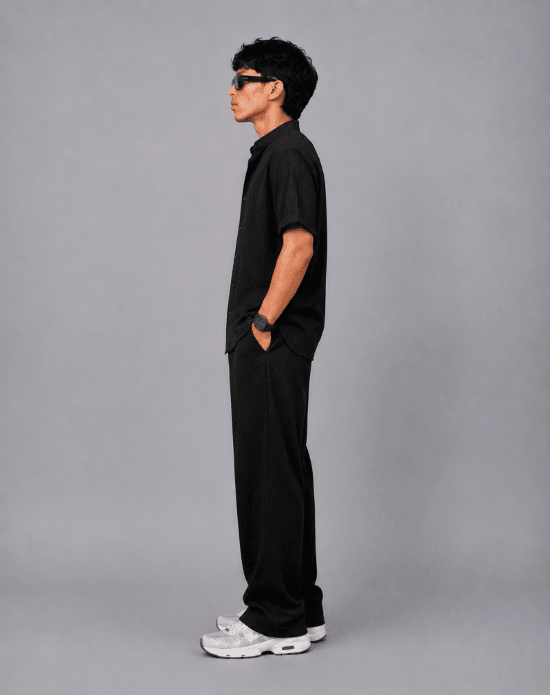 Button-Up Ribbed Knit