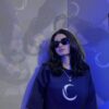 Chahatein Drop Shoulder T-Shirt – Navy Blue | 220 GSM French Terry