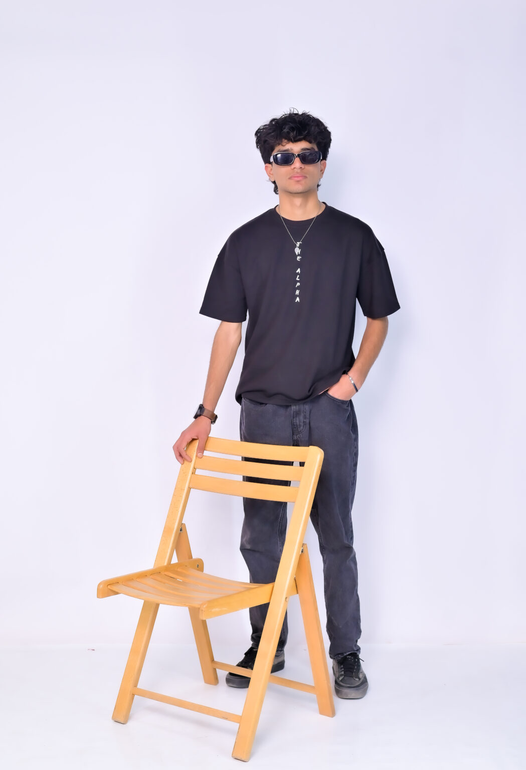 Relaxed fit drop shoulder