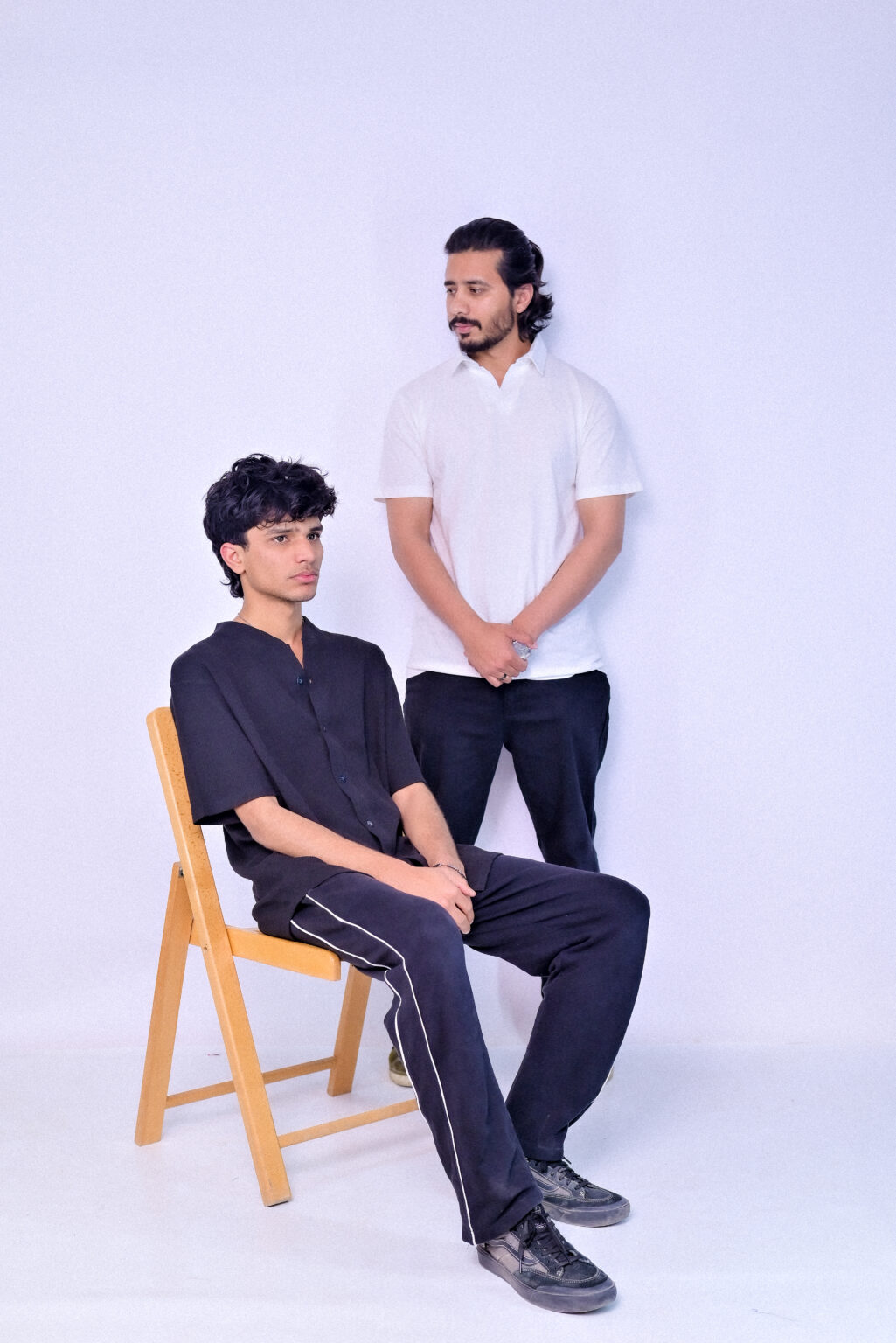 Chahatein Pack of 2 – Polo Shirts | Black & Cream
