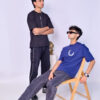 Chahatein Pack of 2 – Drop Shoulder T-Shirts | Black & Navy