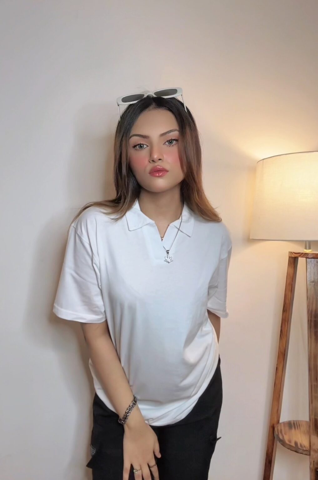 Chahatein Polo Shirt – Off White | Premium Cotton