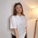 Chahatein Polo Shirt – Off White | Premium Cotton