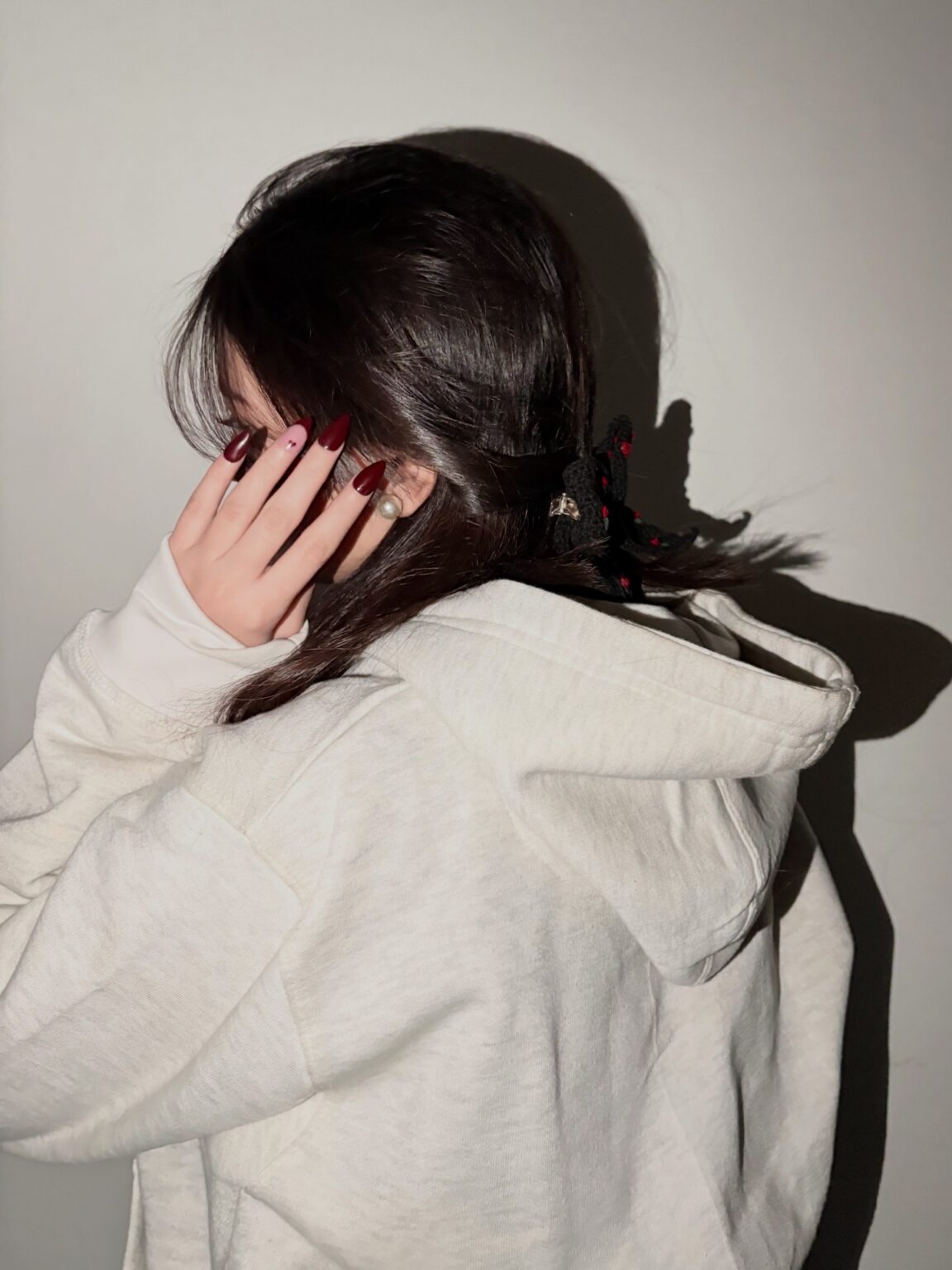 Chahatein Hoodie – White | 320 GSM Cotton Fleece