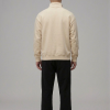 Chahatein Quarter Zip Sweatshirt – Cream | 320 GSM Cotton Fleece – back view
