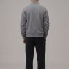 Chahatein Shacket – Stone Grey | 320 GSM Cotton Fleece