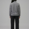 Chahatein Shacket – Stone Grey | 320 GSM Cotton Fleece