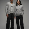 Chahatein Shacket – Stone Grey | 320 GSM Cotton Fleece