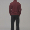 Chahatein Quarter Zip Sweatshirt – Maroon | 320 GSM Cotton Fleece