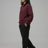 Chahatein Quarter Zip Sweatshirt – Maroon | 320 GSM Cotton Fleece