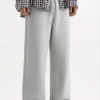 Grey Baggy Wide Leg Trouser Pakistan – 320 GSM Cotton Fleece | Chahatein