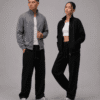 Pair-of-2 Full Zipper Sweat Shirts