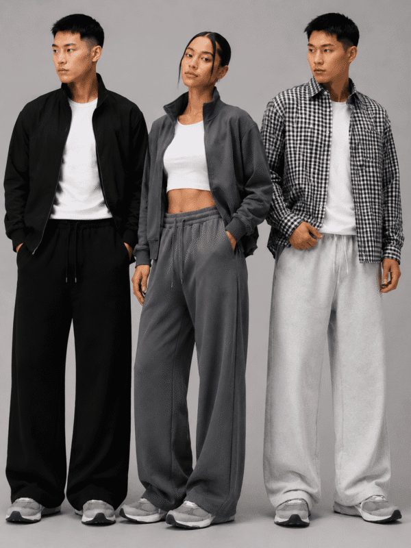 Pack-of-3-Loose Bottom Trousers