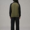 raglan sleeve sweatshirt olive